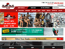 Tablet Screenshot of motorcyclemall.com